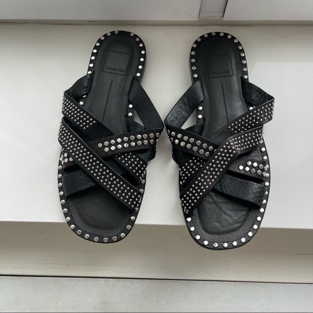 DOLCE VITA studded sandals